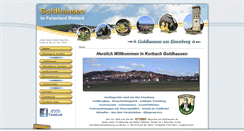 Desktop Screenshot of goldhausen.de
